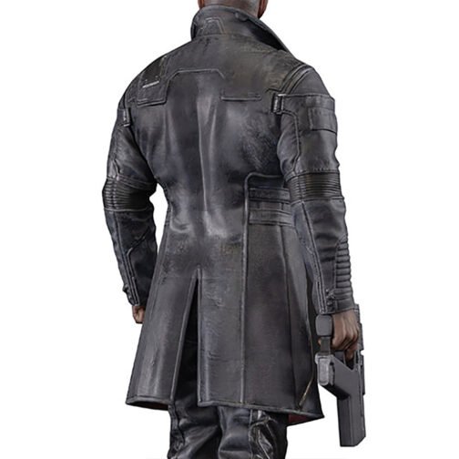 Idris Elba Cyberpunk 2077 Phantom Liberty Coat - Image 7