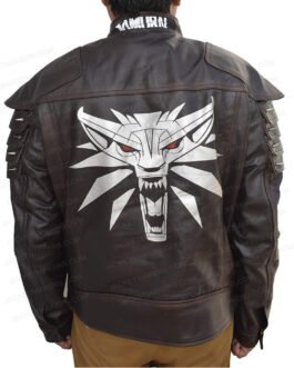 Cyberpunk 2077 Witcher Leather Jacket