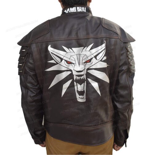 Cyberpunk 2077 Witcher Leather Jacket