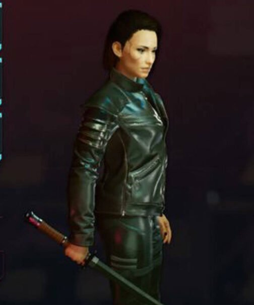 Cyberpunk 2077 Witcher Leather Jacket - Image 5