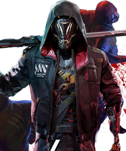 Ghost Runner Cyberpunk Ninja Hoodie - Image 5