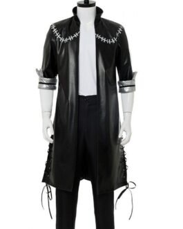 Dabi My Hero Academia Leather Coat