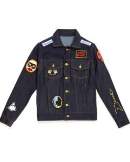 Daft Punk Around the World Denim Jacket
