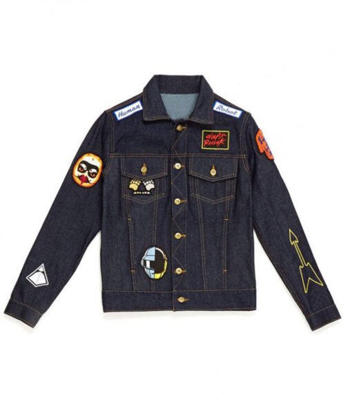 Daft Punk Around the World Denim Jacket