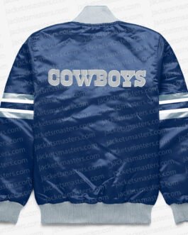 Dallas Cowboys Button Down Navy Jacket