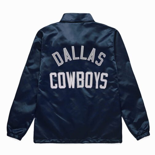 Dallas Cowboys Coach Navy Jacket - Image 2