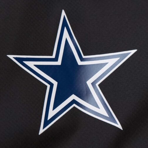 Dallas Cowboys Black Coaches Jacket - Image 4