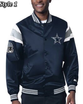 Dallas Cowboys Heavyweight Satin Jacket