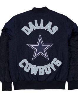 Dallas Cowboys MA-1 Historic Varsity Jacket
