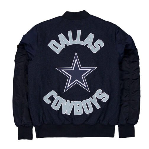 Dallas Cowboys MA-1 Historic Varsity Jacket - Image 2