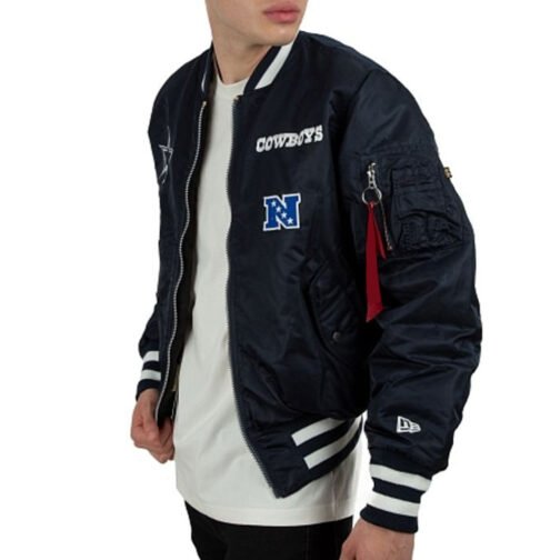 Dallas Cowboys Bomber MA-1 Jacket - Image 3