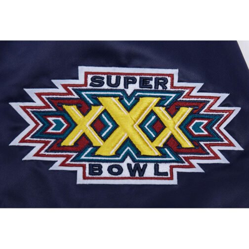 Dallas Cowboys Mashup Classic Rib Satin Jacket - Image 7