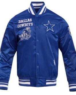 Dallas Cowboys Retro Classic Rib Jacket