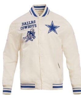 Dallas Cowboys Retro Classic Rib Jacket