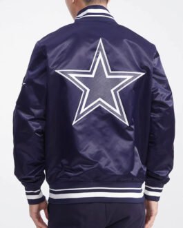 Dallas Cowboys Script Tail Midnight Navy Jacket