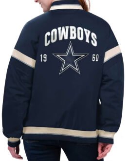 Dallas Cowboys Tournament Navy Varsity Jacket