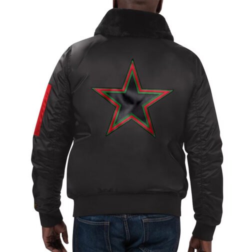 Dallas Cowboys Ty Mopkins Black Jacket - Image 2