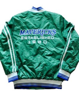 Dallas Mavericks 1980’s Green Jacket