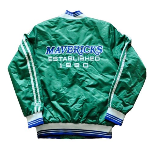 Dallas Mavericks 1980’s Green Jacket - Image 2
