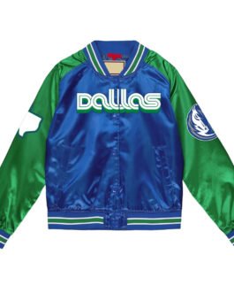 Dallas Mavericks City Edition Lightweight Satin Jacket