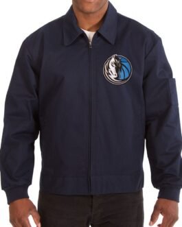 Dallas Mavericks Blue Workwear Jacket
