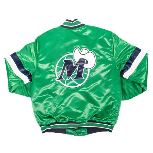 Dallas Mavericks Home Game Hardwood Classic Jacket - Image 2