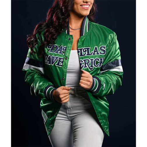 Dallas Mavericks Home Game Hardwood Classic Jacket - Image 3
