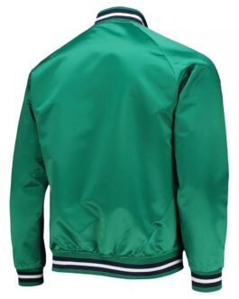 Hardwood Classics Dallas Mavericks Green Jacket
