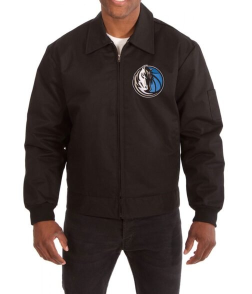 Dallas Mavericks Blue Workwear Jacket - Image 2