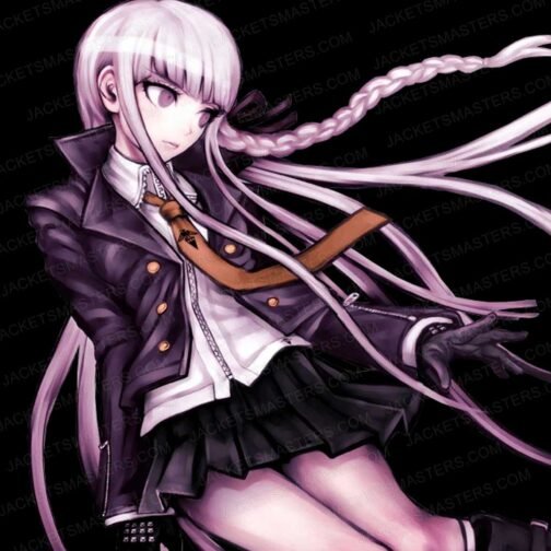 Kyoko Kirigiri Danganronpa Purple Leather Jacket - Image 6