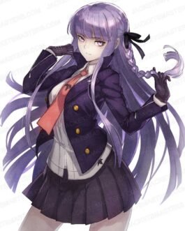 Kyoko Kirigiri Danganronpa Purple Leather Jacket