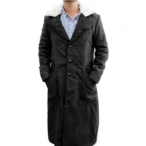 The Falcon and The Winter Soldier Daniel Bruhl Wool Coat - Image 3