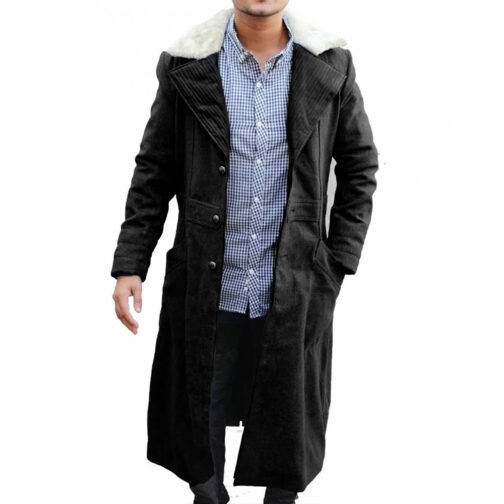The Falcon and The Winter Soldier Daniel Bruhl Wool Coat - Image 9