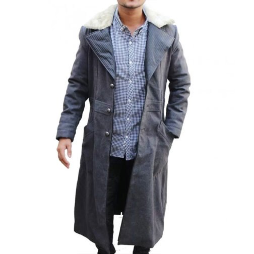The Falcon and The Winter Soldier Daniel Bruhl Wool Coat - Image 8