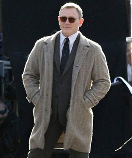 Knives Out Daniel Craig Wool Coat - Image 3