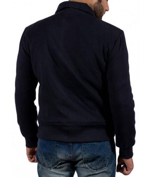 Daniel Craig Spectre Blue Bomber Jacket - Image 3