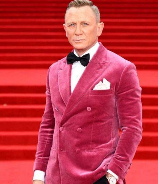 No Time To Die Daniel Craig Velvet Blazer
