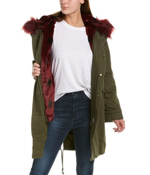 Peacemaker Danielle Brooks Cotton Green Parka - Image 4