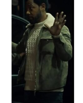 The Equalizer Season 02 Tory Kittles Suede Grey Jacket