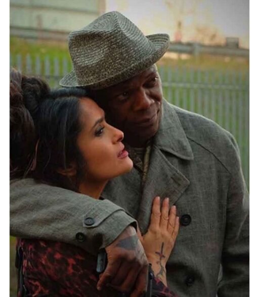 Hitman’s Wife’s Bodyguard Darius Kincaid Double Breasted Coat - Image 3