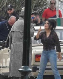 Hitman’s Wife’s Bodyguard Darius Kincaid Double Breasted Coat