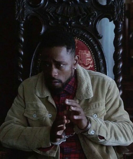 Lakeith Stanfield Atlanta Jacket with Fur Collar - Image 9