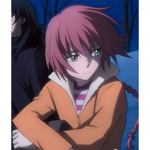 Suou Pavlichenko Darker Than Black Orange Cotton Coat - Image 6