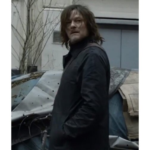 Daryl Dixon The Walking Dead Coat - Image 9