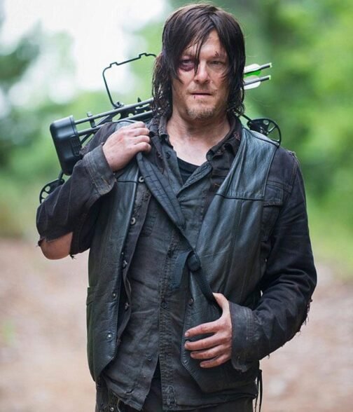 The Walking Dead Norman Reedus Angel Wings Vest - Image 2