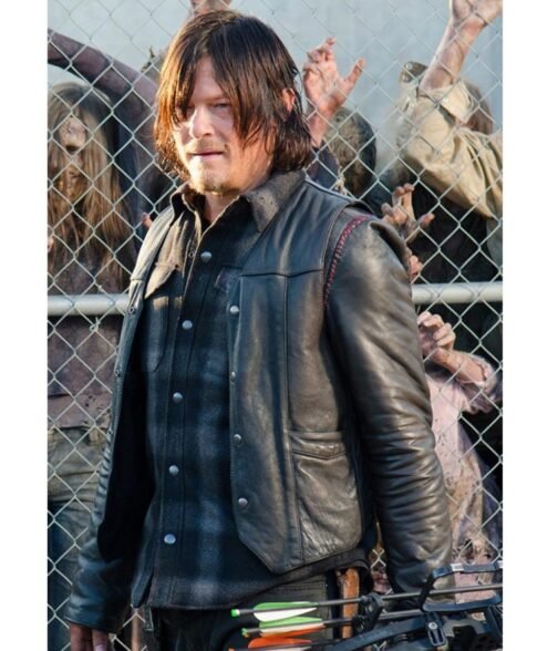 The Walking Dead Norman Reedus Angel Wings Vest - Image 8