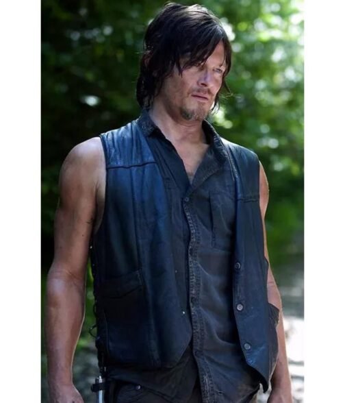 The Walking Dead Norman Reedus Angel Wings Vest - Image 9