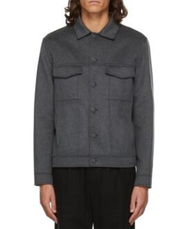 Evil Mike Colter Gray Trucker Jacket