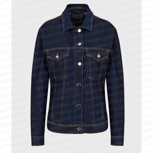 Save Our Squad David Beckham Denim Jacket - Image 6