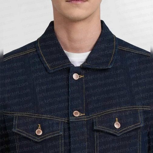 Save Our Squad David Beckham Denim Jacket - Image 7
